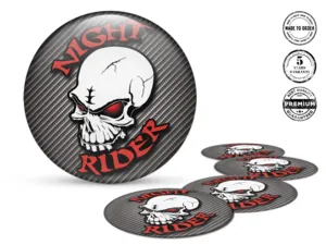Rim Decals Style Drift Dome High-End Labels